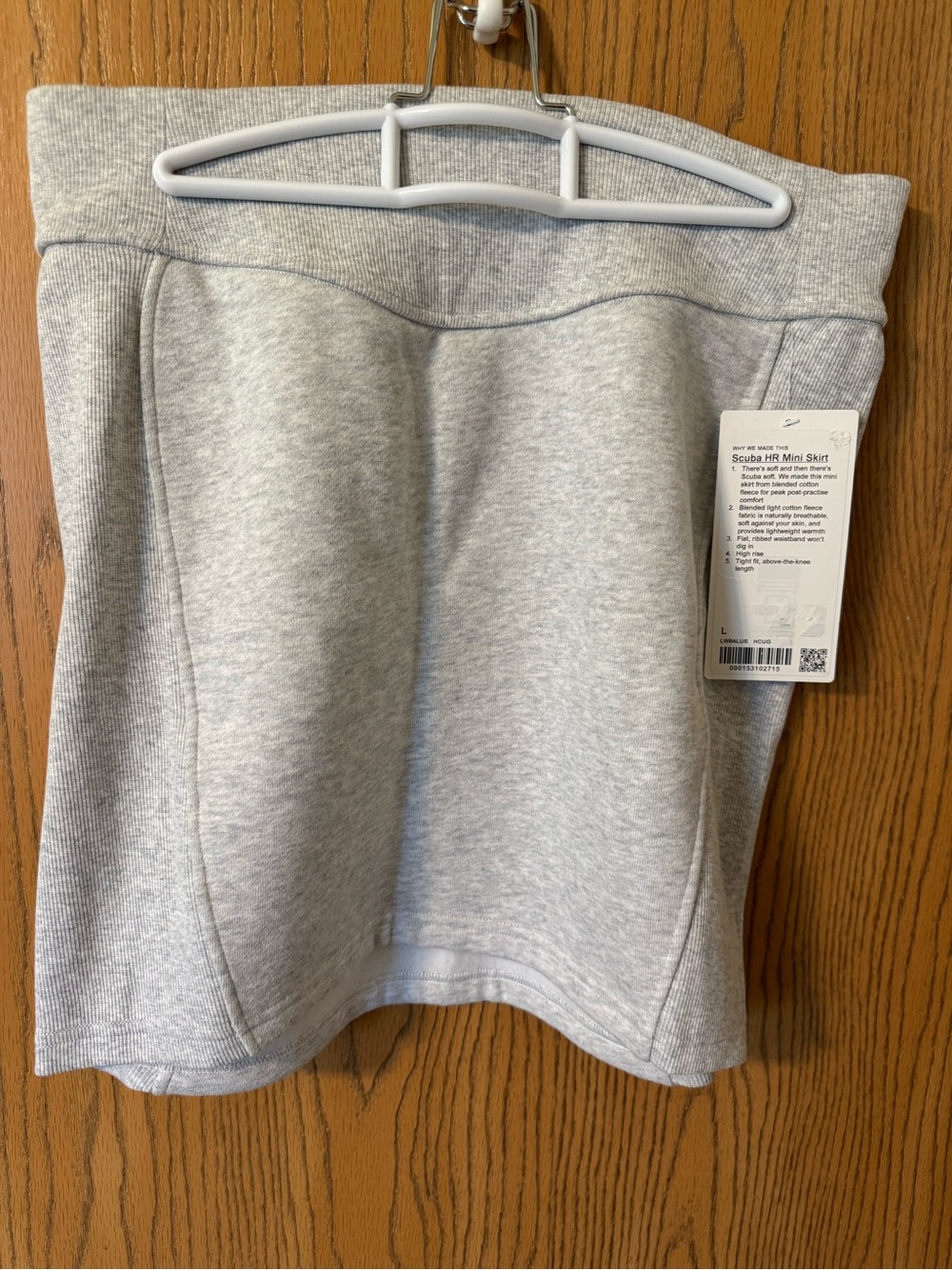 lululemon athletica Scuba High-Rise Mini Skirt